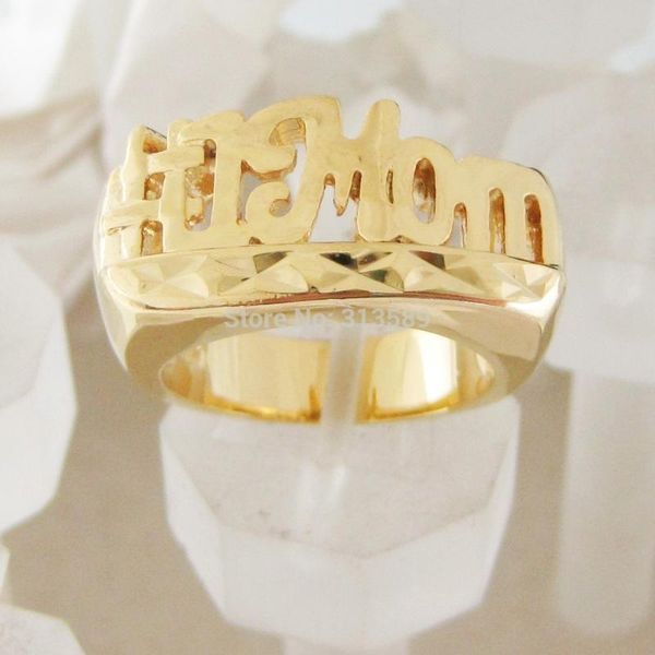 foromance - yellow gold gp gep overlay filled with brass number one mom mom word ring size 7 9 9.5, Golden;silver
foromance - yellow gold gp gep overlay filled with brass number one mom mom word ring size 7 9 9.5, Golden;silver