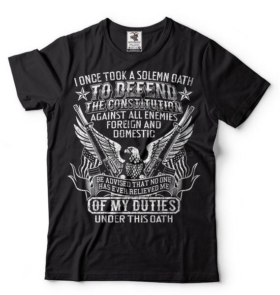 2019 fashion summer style veteran t-shirt military t-shirt veteran oath military t shirt gift for veteran tee shirt
2019 fashion summer style veteran t-shirt military t-shirt veteran oath military t shirt gift for veteran tee shirt