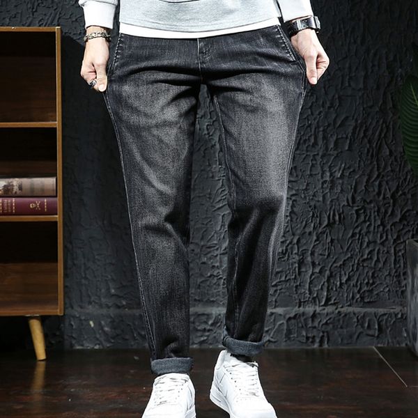 new autumn and winter jeans men simple loose harem feet pants stretch casual black pants large size men, Blue
new autumn and winter jeans men simple loose harem feet pants stretch casual black pants large size men, Blue