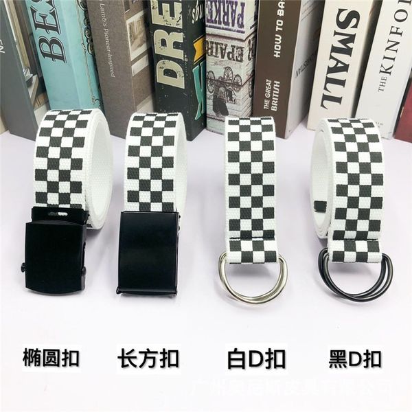2020 мода панк клетчатый пояс пояс длинный черный и белый плед checkerboard пара клетчатые canvas женщины новые ремни, Black;brown
2020 мода панк клетчатый пояс пояс длинный черный и белый плед checkerboard пара клетчатые canvas женщины новые ремни, Black;brown