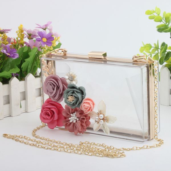 luxury ladies evening bag elegant flower shoulder bag acrylic crossbody box transparent clutch handbags women bags 2020
luxury ladies evening bag elegant flower shoulder bag acrylic crossbody box transparent clutch handbags women bags 2020