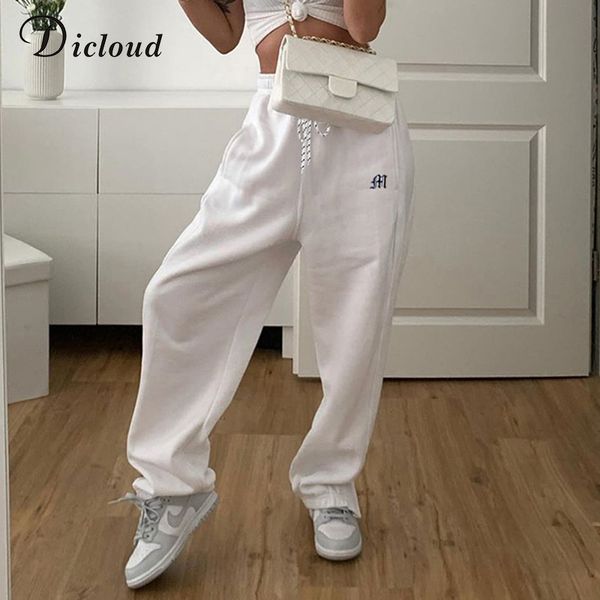 women's pants & capris dicloud white sweatpants high waist elastic harem trousers fashion solid streetwear 2021 autumn winter long, Black;white
women's pants & capris dicloud white sweatpants high waist elastic harem trousers fashion solid streetwear 2021 autumn winter long, Black;white