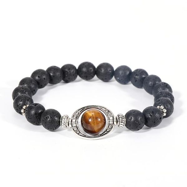 men natural stone labradorite blue emperor bracelet tiger eye lava rock beads charm bangle wrist chain fashion jewelry, Black
men natural stone labradorite blue emperor bracelet tiger eye lava rock beads charm bangle wrist chain fashion jewelry, Black