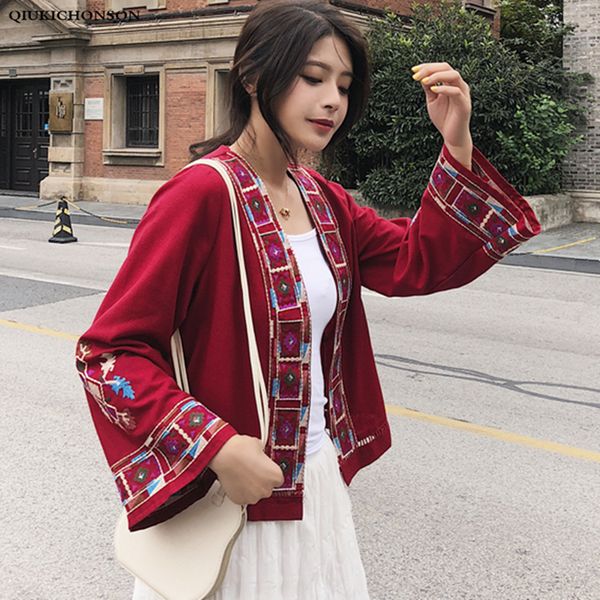 women's blouses & shirts kimono cardigan women autumn summer long flare sleeve vintage boho ethnic patterns embroidery v neck cotton l, White
women's blouses & shirts kimono cardigan women autumn summer long flare sleeve vintage boho ethnic patterns embroidery v neck cotton l, White