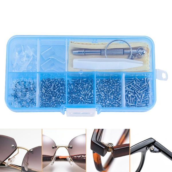 practical box tiny screws nose pads eyeglass repair tool set sunglass micro screwdriver accessories nut assortment spectacles, Silver
practical box tiny screws nose pads eyeglass repair tool set sunglass micro screwdriver accessories nut assortment spectacles, Silver