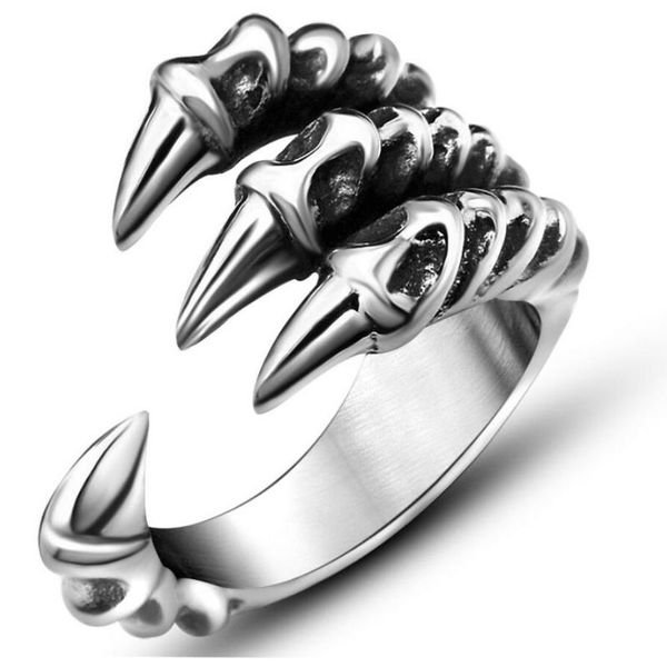 cluster rings retro personality domineering ring punk eagle open men titanium steel wholesale, Golden;silver
cluster rings retro personality domineering ring punk eagle open men titanium steel wholesale, Golden;silver