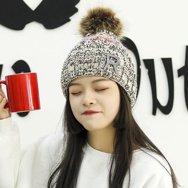 women winter women cap stuffed knit thick folds warm hat outdoor earmuffs pom poms knitted hat ball female, Blue;gray
women winter women cap stuffed knit thick folds warm hat outdoor earmuffs pom poms knitted hat ball female, Blue;gray