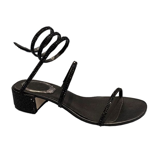 summer black wedge sandals for women lady square heel sandals crystal-embellished satin
summer black wedge sandals for women lady square heel sandals crystal-embellished satin