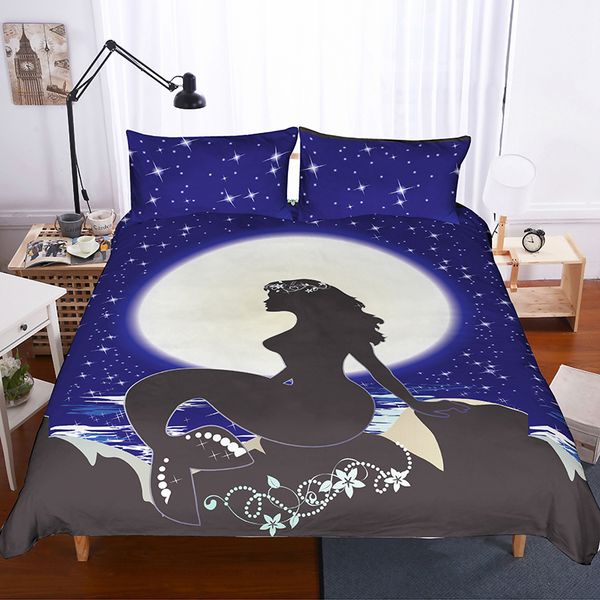 mermaid and moon bedding set 3d printing underwater world duvet cover set with pillowcase bedroom decor bed linens bedclothes
mermaid and moon bedding set 3d printing underwater world duvet cover set with pillowcase bedroom decor bed linens bedclothes