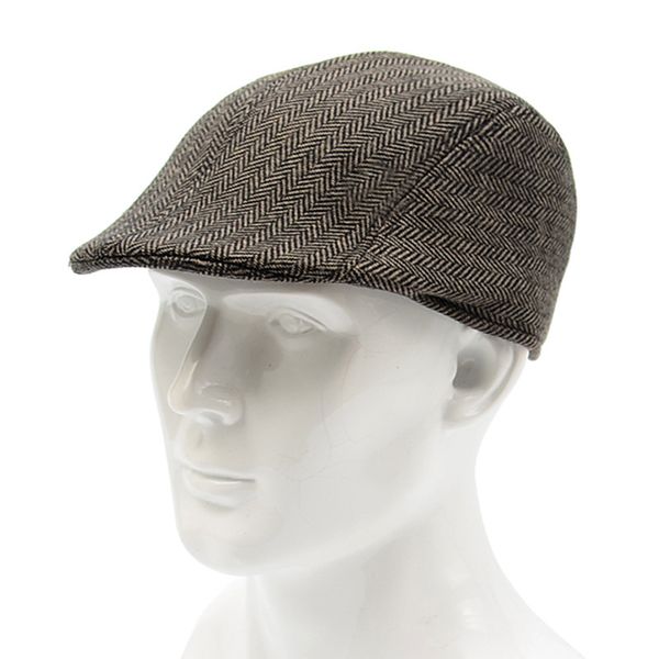 men's classic tweed flat beret striped driving cap retro herringbone irish newsboy ivy hat head 58cm, Blue;gray
men's classic tweed flat beret striped driving cap retro herringbone irish newsboy ivy hat head 58cm, Blue;gray