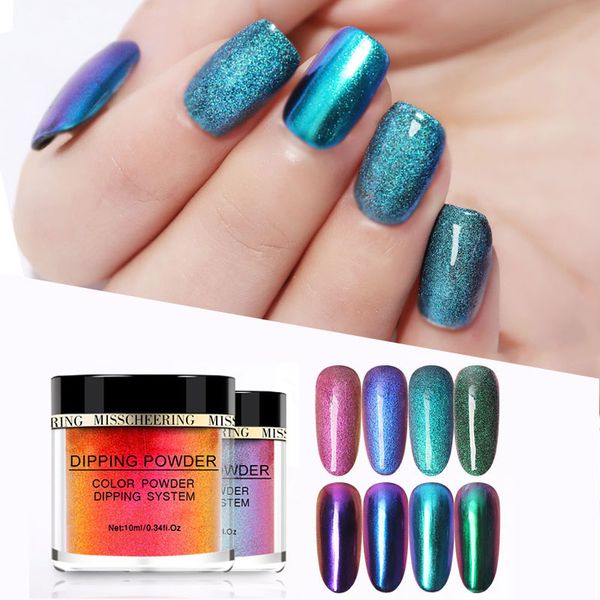 nail glitter 10ml chameleon dipping powder nails mirror system shining holographic pigment natural dry manicure art, Silver;gold
nail glitter 10ml chameleon dipping powder nails mirror system shining holographic pigment natural dry manicure art, Silver;gold