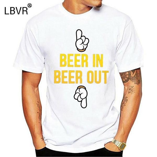beer in beer out (new version) t-shirt
