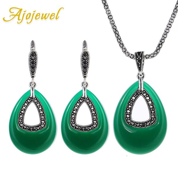 ajojewel green black water drop ювелирные наборы античные серьги и колье вечернее платье аксессуары высокого качества, Silver
ajojewel green black water drop ювелирные наборы античные серьги и колье вечернее платье аксессуары высокого качества, Silver
