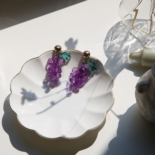 stud cool harajuku big grape fruit earring fashion acrylic cute jewelry for women friendship girl gifts, Golden;silver
stud cool harajuku big grape fruit earring fashion acrylic cute jewelry for women friendship girl gifts, Golden;silver