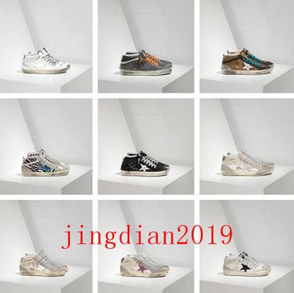 2019 italy brands golden old style designer fashion sneakers genuine leather mens womens casual shoes gooses trainer mid superstar fzl, Black;red
2019 italy brands golden old style designer fashion sneakers genuine leather mens womens casual shoes gooses trainer mid superstar fzl, Black;red