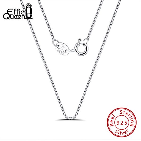 effie queen solid s925 silver 0.6mm box cable link chain for women men necklace 40-60cm long chain fine jewelry gifts sc07
effie queen solid s925 silver 0.6mm box cable link chain for women men necklace 40-60cm long chain fine jewelry gifts sc07