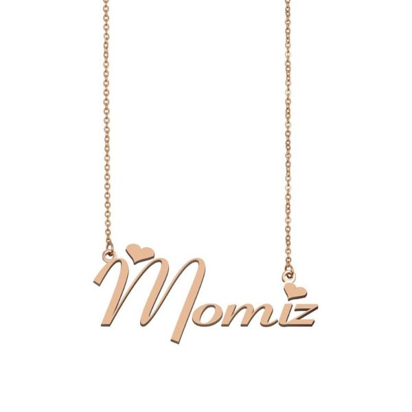pendant necklaces momiz name necklace , custom for women girls friends birthday wedding christmas mother days gift, Silver
pendant necklaces momiz name necklace , custom for women girls friends birthday wedding christmas mother days gift, Silver