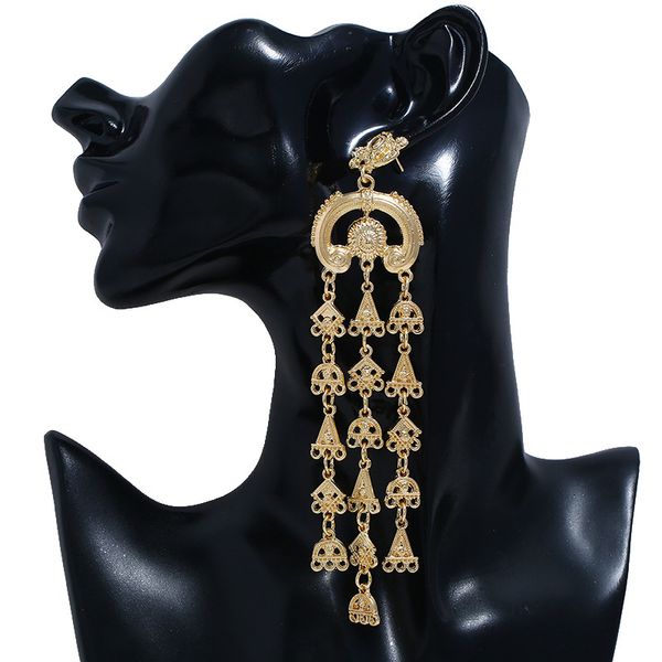 thailand gold metal big drop earrings women long tassel tribal statement earring jewelry arab egypt gypsy bridal wedding gifts, Silver
thailand gold metal big drop earrings women long tassel tribal statement earring jewelry arab egypt gypsy bridal wedding gifts, Silver