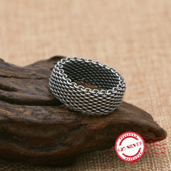 cluster rings s925 sterling silver men's ring jewelry handmade retro personalized fashion style weave shape 2021 gift to send lover, Golden;silver
cluster rings s925 sterling silver men's ring jewelry handmade retro personalized fashion style weave shape 2021 gift to send lover, Golden;silver