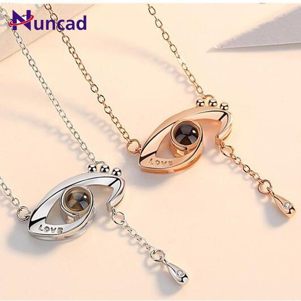 2020 devil's eye necklace 100 languages i love you s925 sterling clavicle chain engrave p name pendant necklace, Silver
2020 devil's eye necklace 100 languages i love you s925 sterling clavicle chain engrave p name pendant necklace, Silver