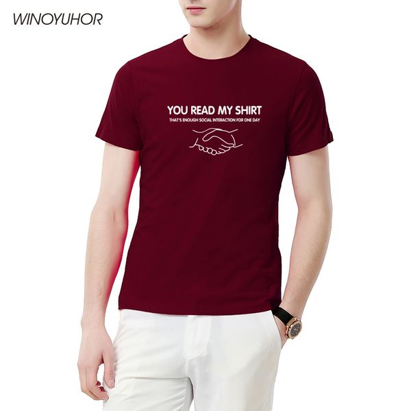 men's short sleeve t-shirt 2020 new summer fashion tee shirts you read my shirt print o-neck harajuku tees homme
men's short sleeve t-shirt 2020 new summer fashion tee shirts you read my shirt print o-neck harajuku tees homme