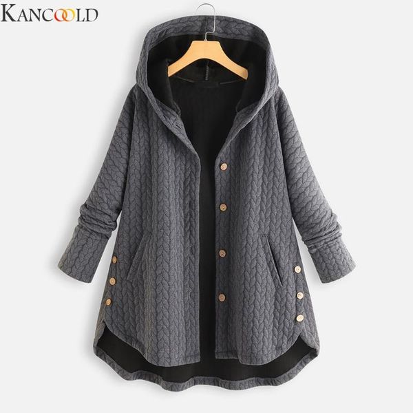 kancoold women warm slim jacket thick parka overcoat winter outwear hooded button coat female long sleeve jacket women's coat, Tan;black
kancoold women warm slim jacket thick parka overcoat winter outwear hooded button coat female long sleeve jacket women's coat, Tan;black
