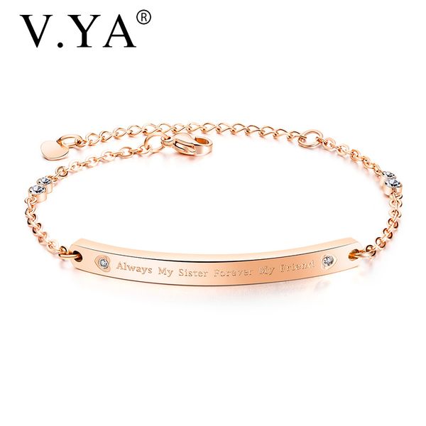 v.ya fashion stainless steel bracelet simple temperament bent bracelets for women wild bangle jewelry birthday gift accessories, Golden;silver
v.ya fashion stainless steel bracelet simple temperament bent bracelets for women wild bangle jewelry birthday gift accessories, Golden;silver