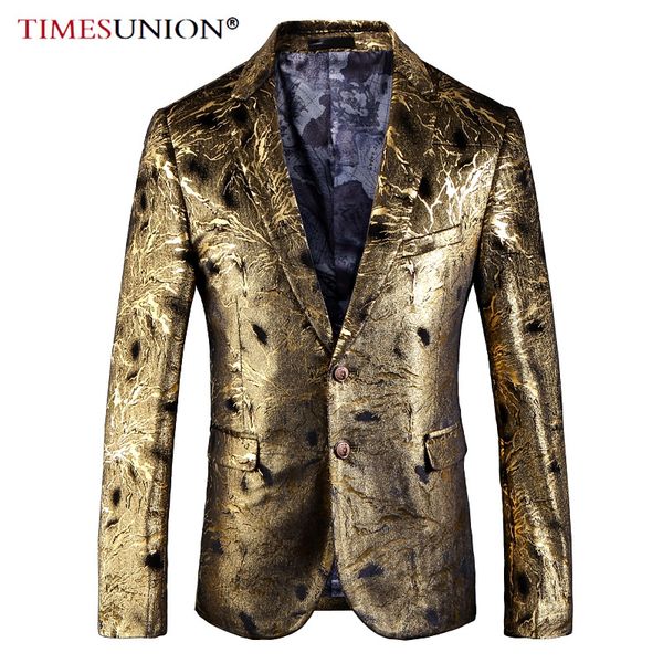 timesunion luxurious men shiny gold jacket two buttons slim fit blazer costume homme stage singers suit jacket, White;black
timesunion luxurious men shiny gold jacket two buttons slim fit blazer costume homme stage singers suit jacket, White;black