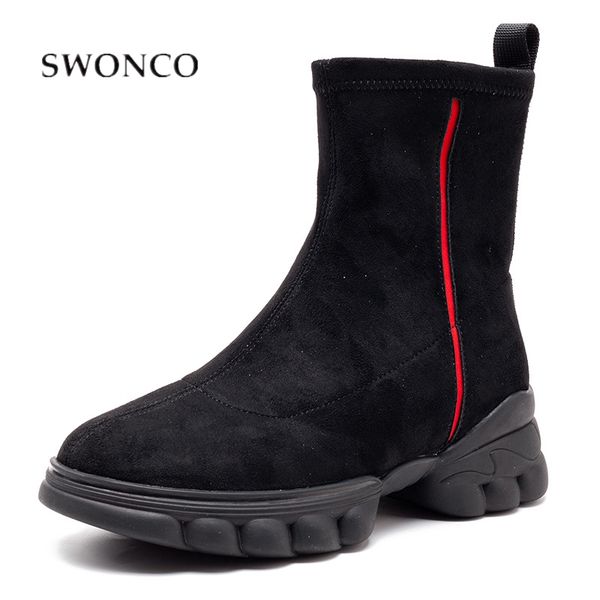 boots swonco casual shoes women short ankle black 2021 female stretch slip on fashion autumn boot womans
boots swonco casual shoes women short ankle black 2021 female stretch slip on fashion autumn boot womans