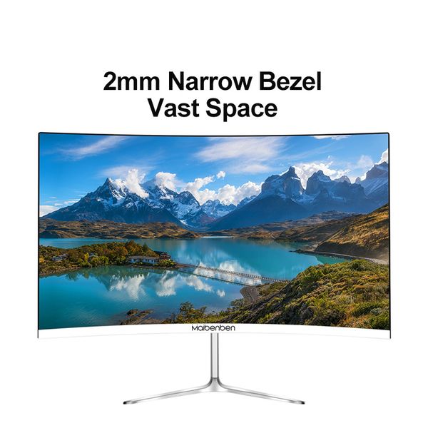 maibenben gaming monitors 23.8 inches 75hz curved ips full hd 2mm narrow bezel 8ms 3000r curvature hdmi & vga blue-ray filter
maibenben gaming monitors 23.8 inches 75hz curved ips full hd 2mm narrow bezel 8ms 3000r curvature hdmi & vga blue-ray filter