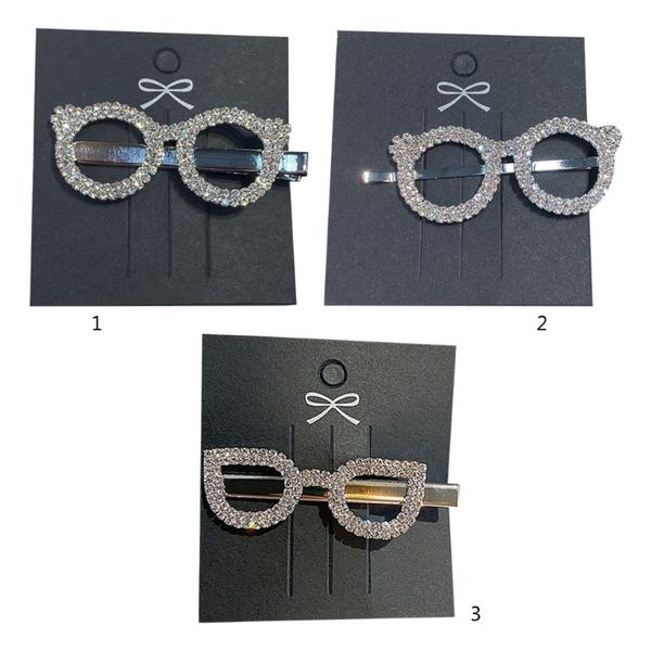 korean personality women hair clip cute hollow glasses shaped bobby pins glitter rhinestone jewelry duckbill hairpins, Golden;silver
korean personality women hair clip cute hollow glasses shaped bobby pins glitter rhinestone jewelry duckbill hairpins, Golden;silver
