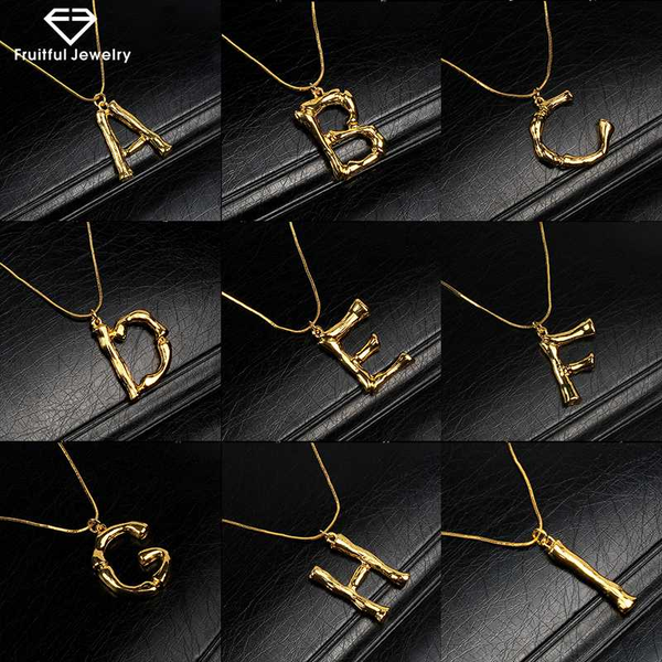 fruitful modern exaggerated alloy bamboo clavicle chain statement necklace simple gold plated letter pendant accessories necklac, Silver
fruitful modern exaggerated alloy bamboo clavicle chain statement necklace simple gold plated letter pendant accessories necklac, Silver