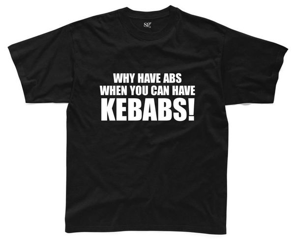 abs kebabs mens t-shirt s-3xl black funny printed slogan joke 100% cotton fashion t shirts tee black style plus size
abs kebabs mens t-shirt s-3xl black funny printed slogan joke 100% cotton fashion t shirts tee black style plus size