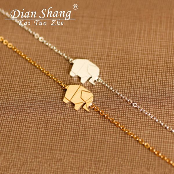 2020 gold color charms bracelet femme stainless steel women dainty jewelry lucky origami elephant bracelets friendship gifts bff, Black
2020 gold color charms bracelet femme stainless steel women dainty jewelry lucky origami elephant bracelets friendship gifts bff, Black