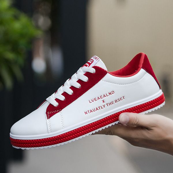 2020 men leisure shoes autumn winte casual leather flat shoes lace-up low white male sneakers tenis boat, Black
2020 men leisure shoes autumn winte casual leather flat shoes lace-up low white male sneakers tenis boat, Black