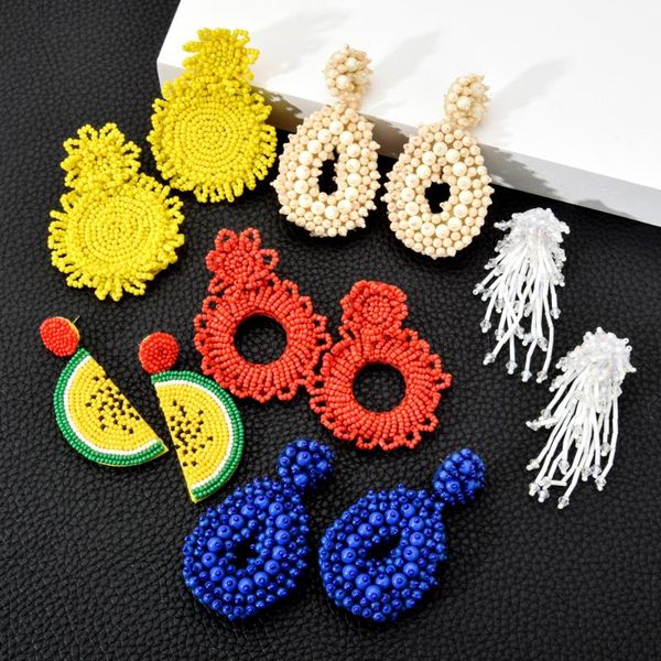 bohemian long colorful crystal beaded drop earrings ethnic geometric big dangle earrings for women girl handmade wedding jewelry, Silver
bohemian long colorful crystal beaded drop earrings ethnic geometric big dangle earrings for women girl handmade wedding jewelry, Silver