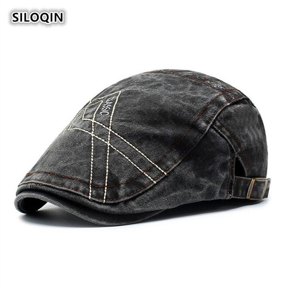 siloqin trend snapback spring autumn new denim berets adjustable fashion leisure brand hats tourism mountaineering sports berets, Blue;gray
siloqin trend snapback spring autumn new denim berets adjustable fashion leisure brand hats tourism mountaineering sports berets, Blue;gray