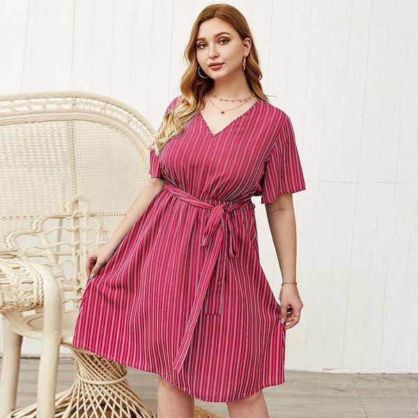 casual dresses 2021 summer oversized dress plus size women midi black red female 4xl cotton striped large v-neck, Black;gray
casual dresses 2021 summer oversized dress plus size women midi black red female 4xl cotton striped large v-neck, Black;gray