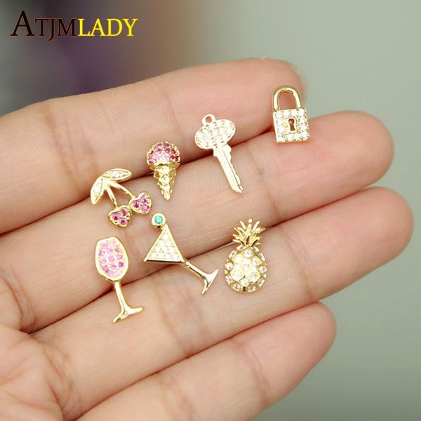 stud women fashion jewelry gold silver color cherry cream fruit wine design sweet charm cz earring minimal summer beach, Golden;silver
stud women fashion jewelry gold silver color cherry cream fruit wine design sweet charm cz earring minimal summer beach, Golden;silver