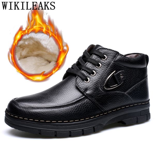boots genuine leather men ankle winter shoes snow zapatos de hombre chaussure homme erkek ayakkabi bottes, Black
boots genuine leather men ankle winter shoes snow zapatos de hombre chaussure homme erkek ayakkabi bottes, Black