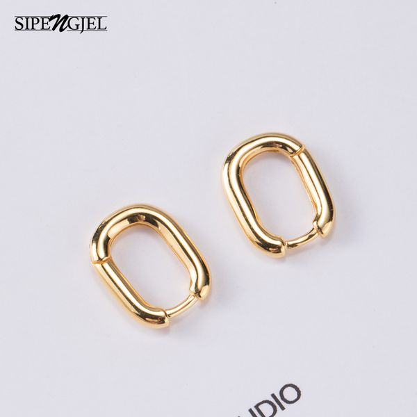 fashion small geometrical solid oval hoop earrings gold silver color small hoop earrings for women prevent allergy jewelry 2020, Golden;silver
fashion small geometrical solid oval hoop earrings gold silver color small hoop earrings for women prevent allergy jewelry 2020, Golden;silver
