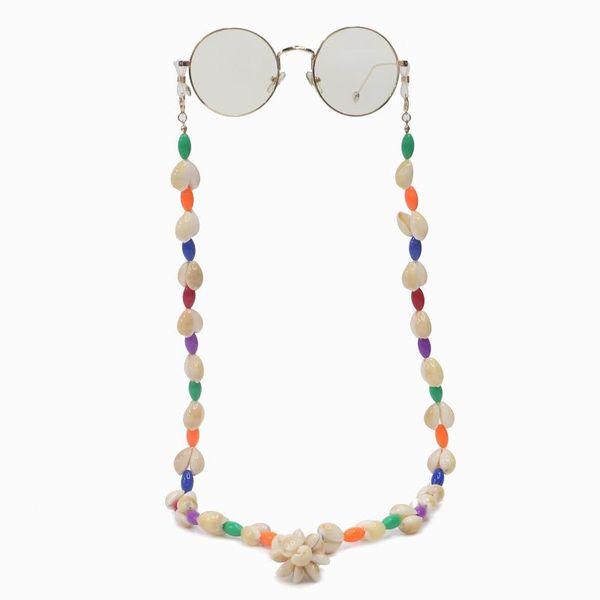 sunglasses frames boho colorful beads shell conch chain for women fashion reading glasses eyewears cord holder neck strap rope, Silver
sunglasses frames boho colorful beads shell conch chain for women fashion reading glasses eyewears cord holder neck strap rope, Silver