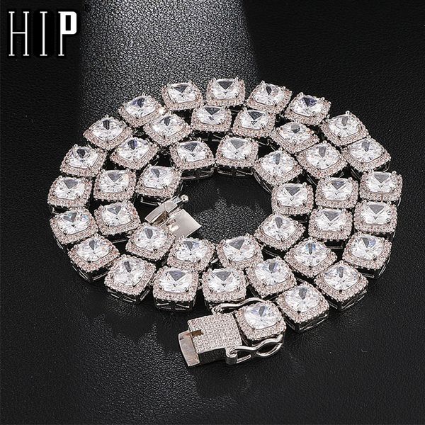 hip hop 10mm bling iced out cubic zirconia bracelet necklace geometric square cz stone tennis chain for men women jewelry, Silver
hip hop 10mm bling iced out cubic zirconia bracelet necklace geometric square cz stone tennis chain for men women jewelry, Silver