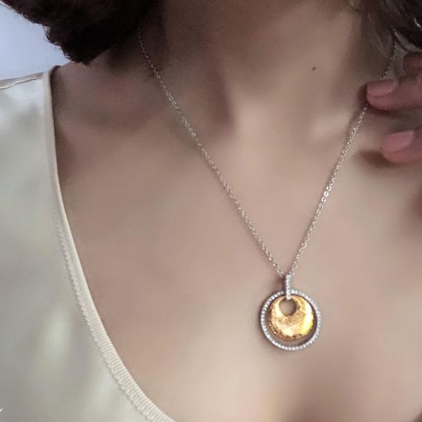 retro choker chains pendants necklaces for women white gold color 2 layer of circles wholesale jewelry dwn015, Golden;silver
retro choker chains pendants necklaces for women white gold color 2 layer of circles wholesale jewelry dwn015, Golden;silver