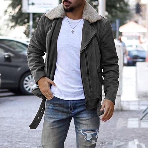 fashion casual solid color fleece lapel neck jackets street style mens designer outerwear mens designer jackets, Black;brown
fashion casual solid color fleece lapel neck jackets street style mens designer outerwear mens designer jackets, Black;brown