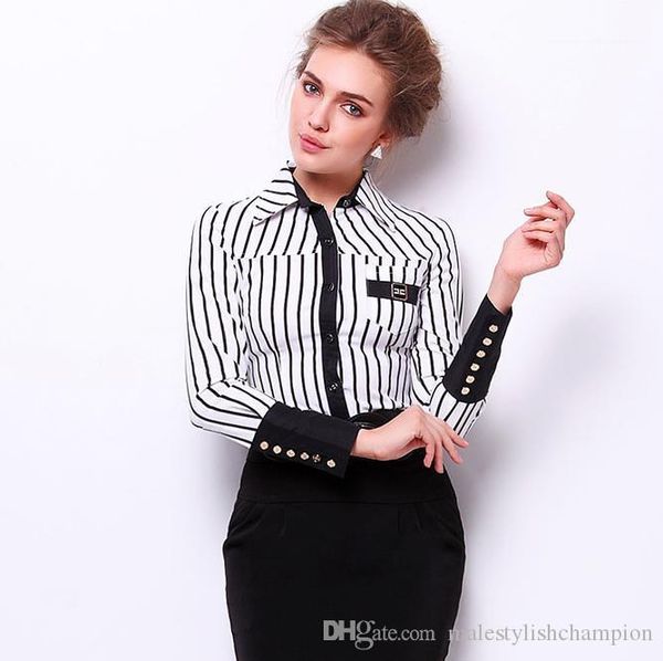 printed slim shirts designer womens polyester luxury womens dress shirt fashion striped, White
printed slim shirts designer womens polyester luxury womens dress shirt fashion striped, White