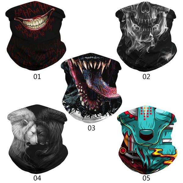 cycling magic bandana horrible vemon skull digital printed seamless headband sweatproof dustproof sunshade outdoor neck cover, Black
cycling magic bandana horrible vemon skull digital printed seamless headband sweatproof dustproof sunshade outdoor neck cover, Black