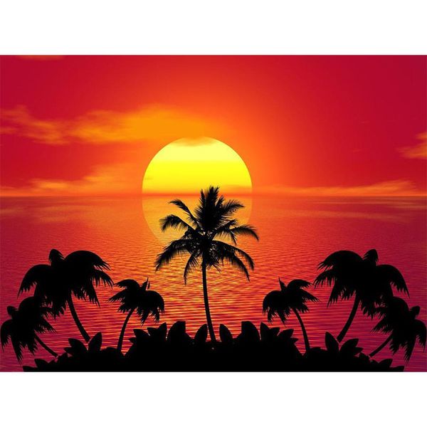 wall decor 16x20'' frameless diy paint by numbers for adults canvas painting- coconut trees in the sunset
wall decor 16x20'' frameless diy paint by numbers for adults canvas painting- coconut trees in the sunset