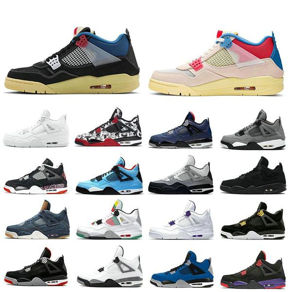 union la x jumpman 4 guava ice noir 2020 mens basketball shoes new arriva cactus jack tattoo 4s men women trainers sports sneakers, White;red
union la x jumpman 4 guava ice noir 2020 mens basketball shoes new arriva cactus jack tattoo 4s men women trainers sports sneakers, White;red