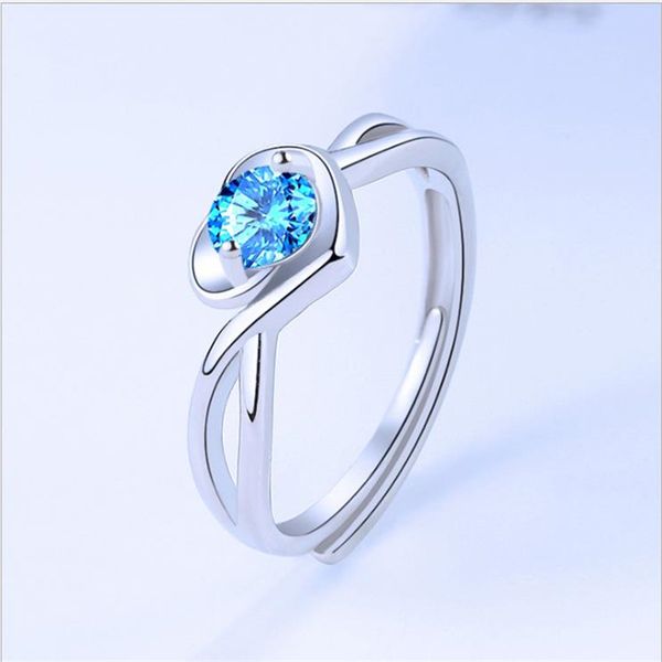 cluster rings charm crystal blue heart female jewelry shiny cz finger bijou trendy silver 925 ring women princess birthday accessories, Golden;silver
cluster rings charm crystal blue heart female jewelry shiny cz finger bijou trendy silver 925 ring women princess birthday accessories, Golden;silver